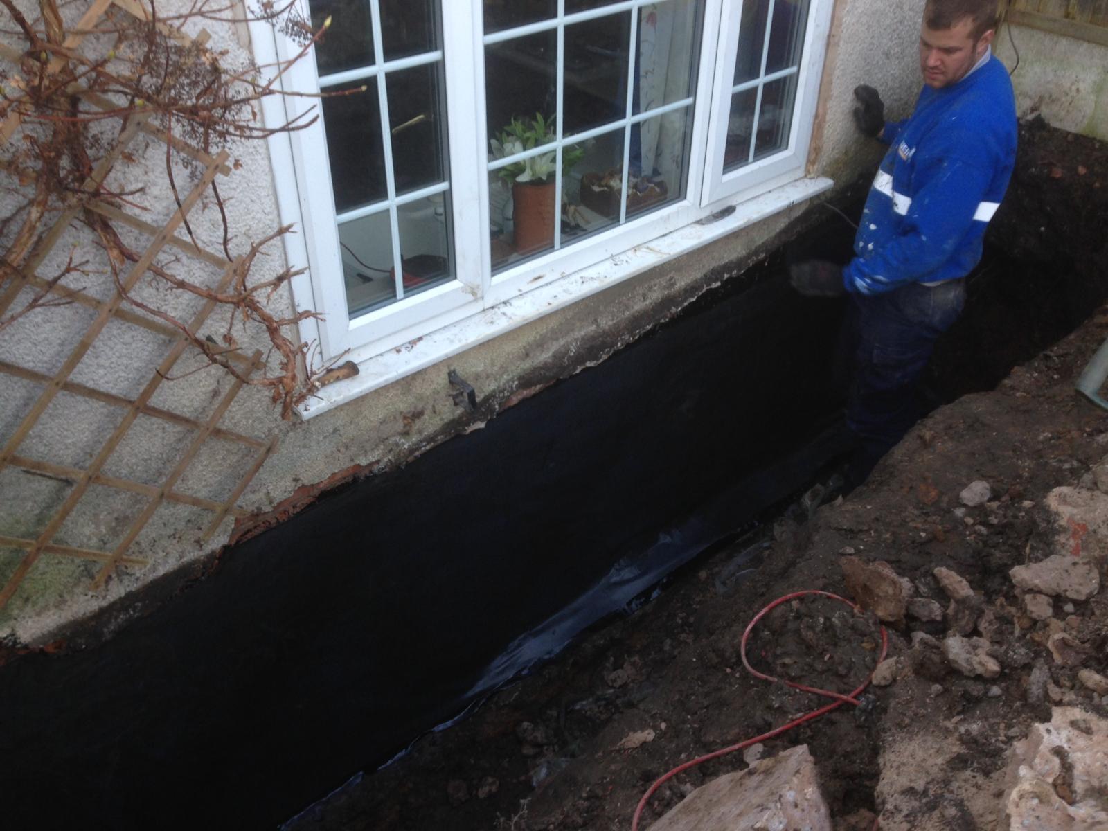 Dry Basements UK team at work